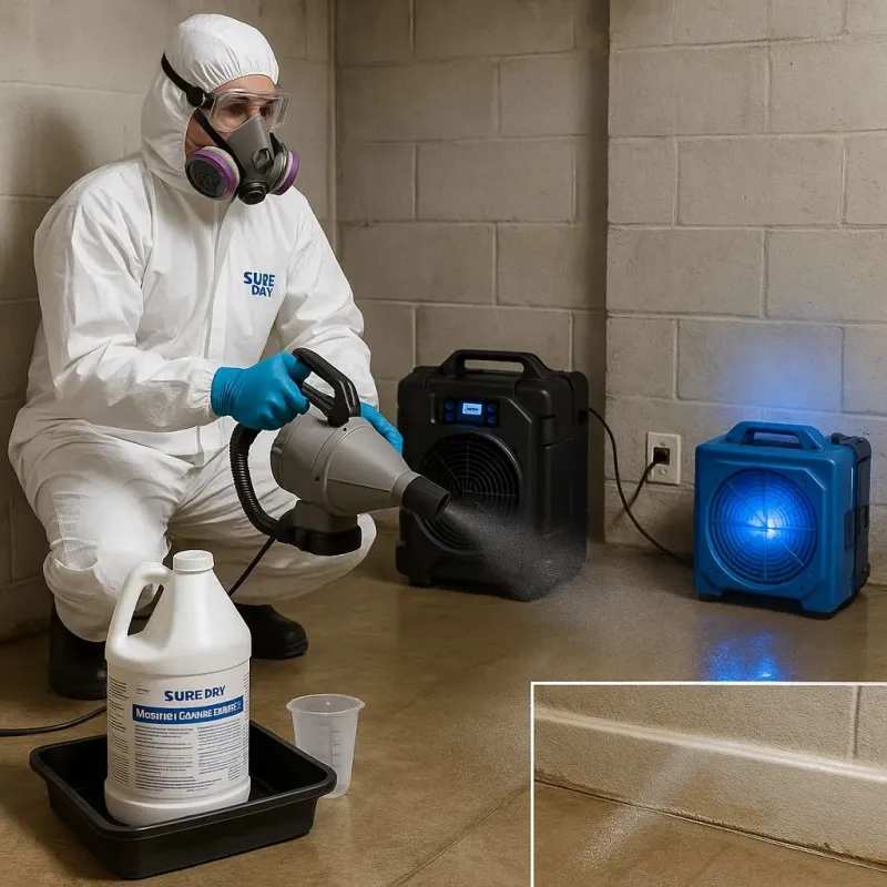 Sanitization and Odor Removal process in Isabella County, MI