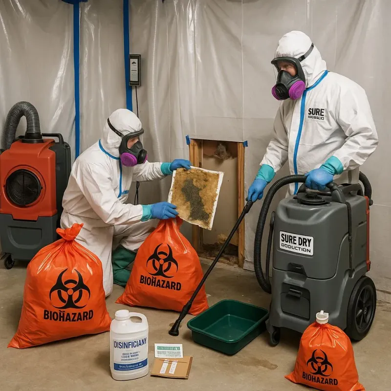 Contaminated Water Handling Protocols process in Isabella County, MI